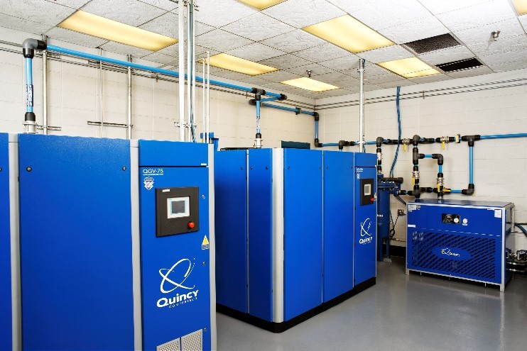 昆西250KW螺桿空壓機用于生物發(fā)酵