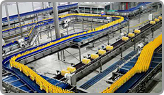 昆西無油螺桿式壓縮機(jī)應(yīng)用食品飲料廠